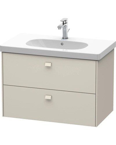 Тумба тауп матовый 82 см Duravit Brioso BR414609191