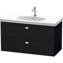 Тумба черный дуб 102 см Duravit Brioso BR414701016