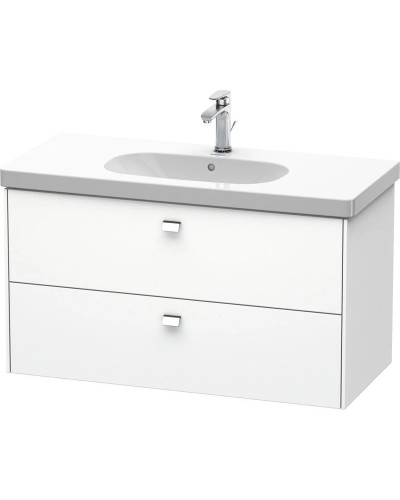 Тумба белый матовый 102 см Duravit Brioso BR414701018