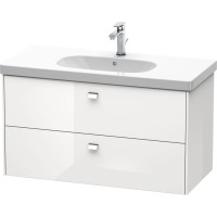 Тумба белый глянец 102 см Duravit Brioso BR414701022