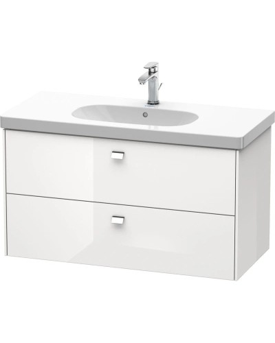 Тумба белый глянец 102 см Duravit Brioso BR414701022