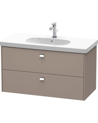 Тумба базальт матовый 102 см Duravit Brioso BR414701043