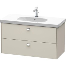 Тумба тауп матовый 102 см Duravit Brioso BR414701091