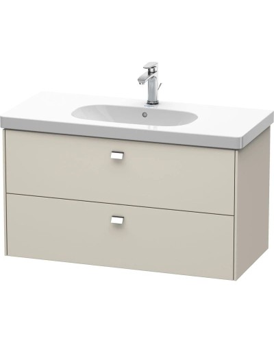 Тумба тауп матовый 102 см Duravit Brioso BR414701091