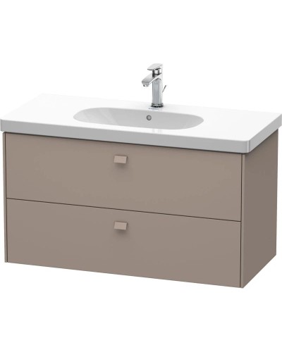 Тумба базальт матовый 102 см Duravit Brioso BR414704343