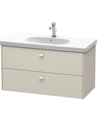 Тумба тауп матовый 102 см Duravit Brioso BR414709191