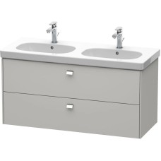 Тумба бетонно-серый матовый 117 см Duravit Brioso BR414801007