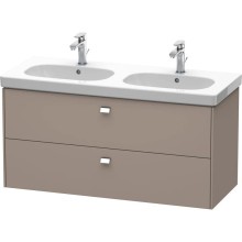 Тумба базальт матовый 117 см Duravit Brioso BR414801043