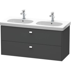 Тумба графит матовый 117 см Duravit Brioso BR414801049