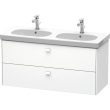 Тумба белый матовый 117 см Duravit Brioso BR414801818