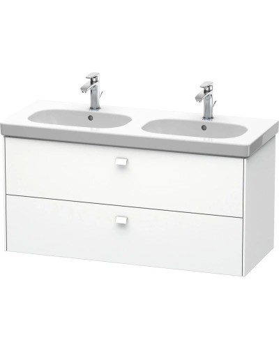 Тумба белый матовый 117 см Duravit Brioso BR414801818