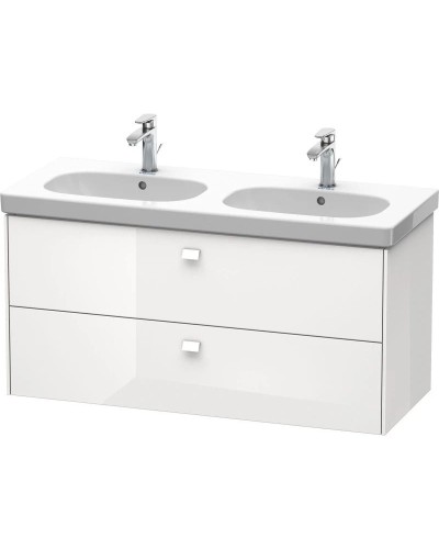 Тумба белый глянец 117 см Duravit Brioso BR414802222
