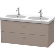 Тумба базальт матовый 117 см Duravit Brioso BR414804343