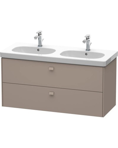 Тумба базальт матовый 117 см Duravit Brioso BR414804343