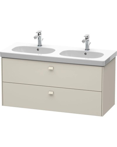 Тумба тауп матовый 117 см Duravit Brioso BR414809191