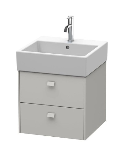 Тумба бетонно-серый матовый 48,4 см Duravit Brioso BR415200707