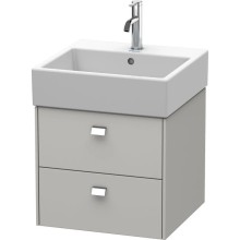 Тумба бетонно-серый матовый 48,4 см Duravit Brioso BR415201007