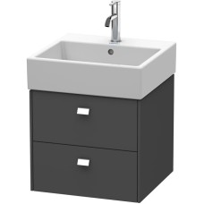Тумба графит матовый 48,4 см Duravit Brioso BR415201049