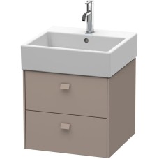 Тумба базальт матовый 48,4 см Duravit Brioso BR415204343