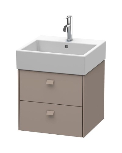 Тумба базальт матовый 48,4 см Duravit Brioso BR415204343