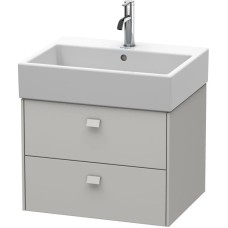 Тумба бетонно-серый матовый 58,4 см Duravit Brioso BR415300707