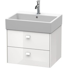 Тумба белый глянец 58,4 см Duravit Brioso BR415302222