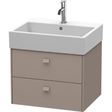 Тумба базальт матовый 58,4 см Duravit Brioso BR415304343
