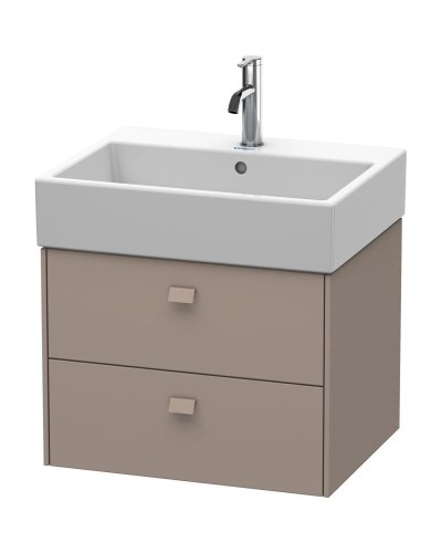Тумба базальт матовый 58,4 см Duravit Brioso BR415304343