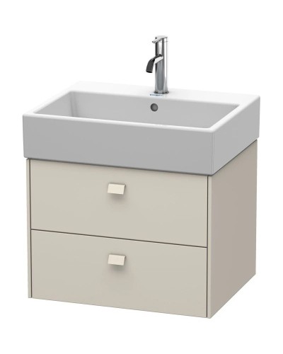 Тумба тауп матовый 58,4 см Duravit Brioso BR415309191
