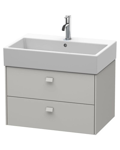 Тумба бетонно-серый матовый 68,4 см Duravit Brioso BR415400707