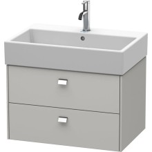 Тумба бетонно-серый матовый 68,4 см Duravit Brioso BR415401007