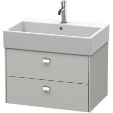 Тумба бетонно-серый матовый 68,4 см Duravit Brioso BR415401007