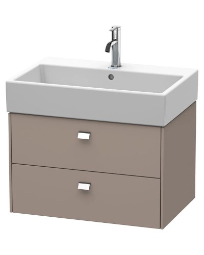 Тумба базальт матовый 68,4 см Duravit Brioso BR415401043