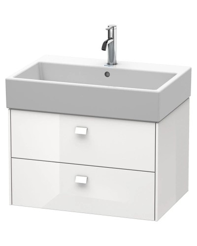 Тумба белый глянец 68,4 см Duravit Brioso BR415402222