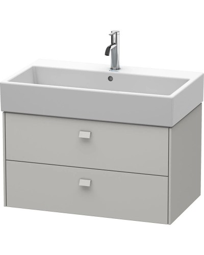 Тумба бетонно-серый матовый 78,4 см Duravit Brioso BR415500707