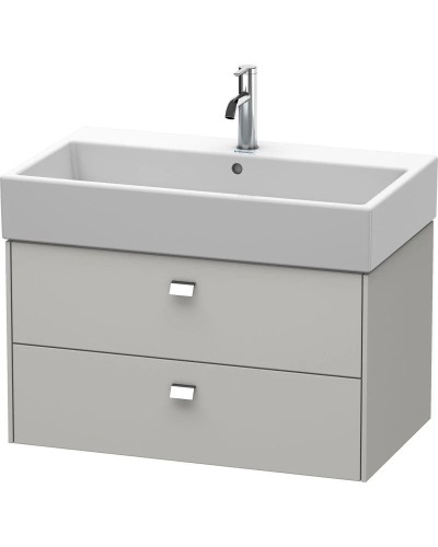 Тумба бетонно-серый матовый 78,4 см Duravit Brioso BR415501007