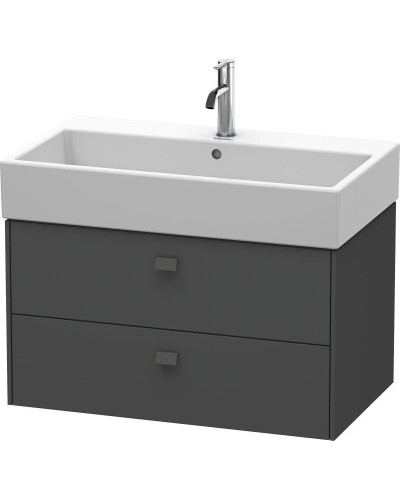 Тумба графит матовый 78,4 см Duravit Brioso BR415504949