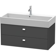Тумба графит матовый 98,4 см Duravit Brioso BR415601049
