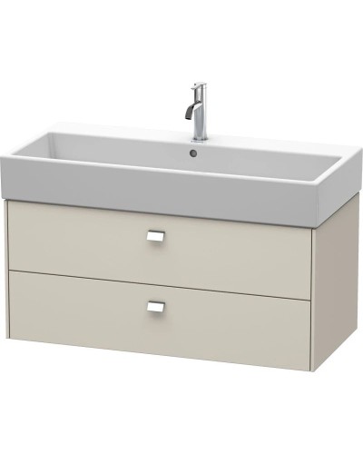 Тумба тауп матовый 98,4 см Duravit Brioso BR415601091