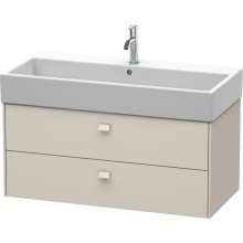 Тумба тауп матовый 98,4 см Duravit Brioso BR415609191