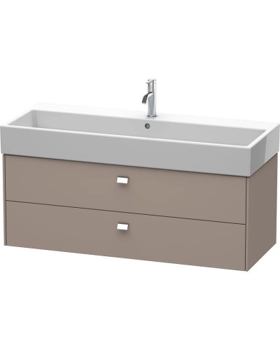 Тумба базальт матовый 118,4 см Duravit Brioso BR415701043