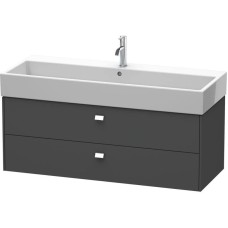 Тумба графит матовый 118,4 см Duravit Brioso BR415701049