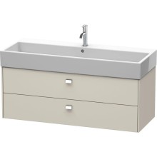 Тумба тауп матовый 118,4 см Duravit Brioso BR415701091