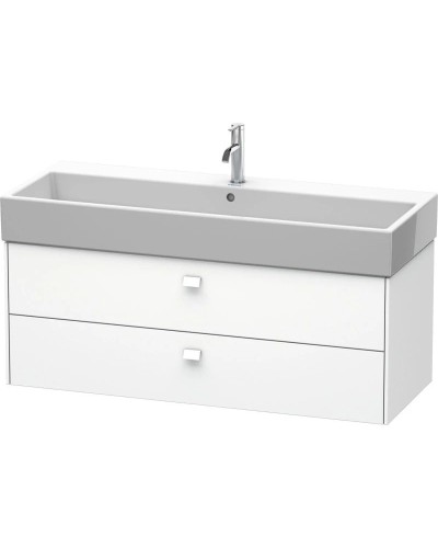 Тумба белый матовый 118,4 см Duravit Brioso BR415701818