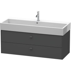 Тумба графит матовый 118,4 см Duravit Brioso BR415704949