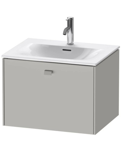 Тумба бетонно-серый матовый 62 см Duravit Brioso BR421000707
