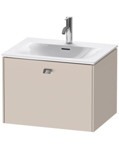 Тумба тауп матовый 62 см Duravit Brioso BR421001091