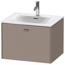 Тумба базальт матовый 62 см Duravit Brioso BR421004343