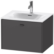 Тумба графит матовый 62 см Duravit Brioso BR421004949