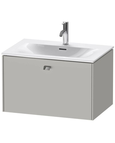 Тумба бетонно-серый матовый 72 см Duravit Brioso BR421101007